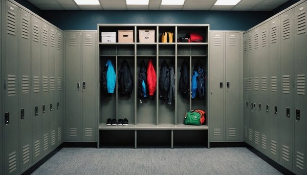 Casier vestiaire 2 cases : l'espace optimisé à portée de main